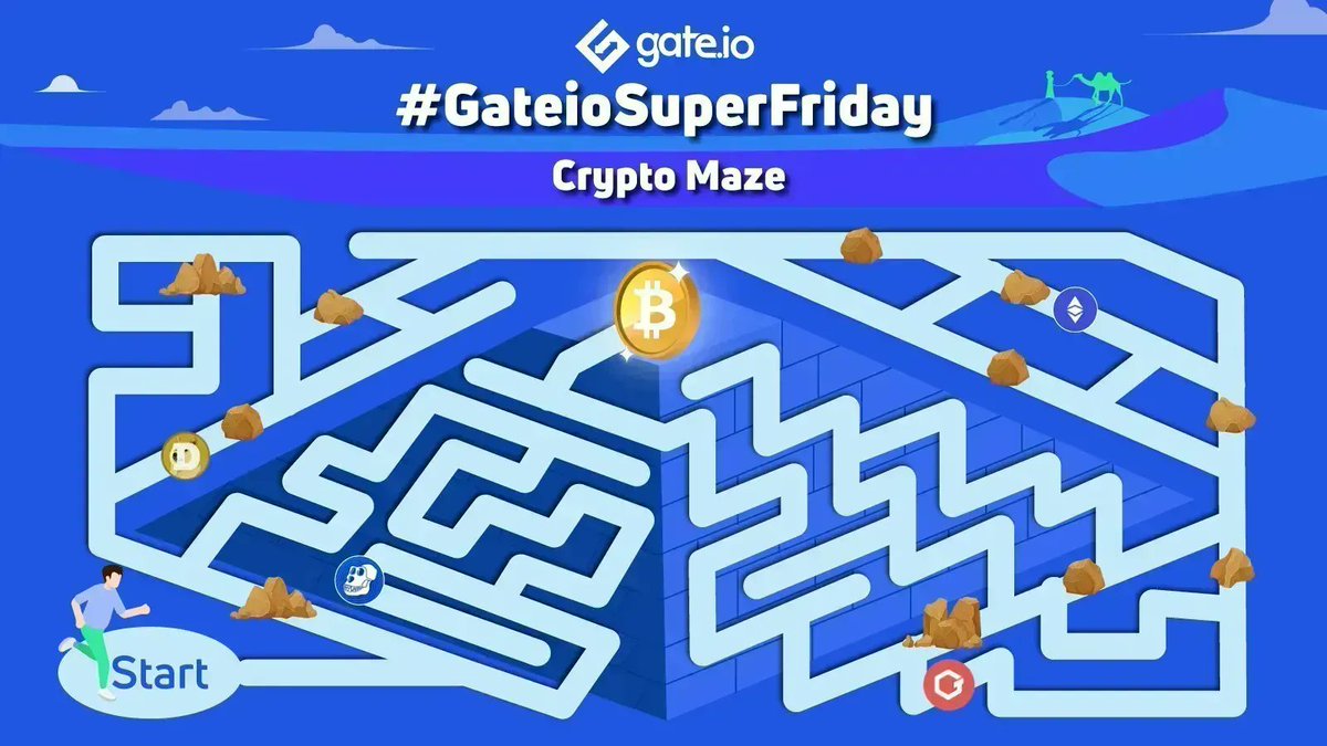 #GateioSuperFriday Time🎉

Dodge the rocks and find the path to $BTC

🤔Answer which coin is heading towards $BTC?

 $APE, $DOGE, $ETH, $GT

🎁20 lucky participants will share $200

⏰Time: May 6 - May 9

Tasks
🔸Follow @gate_io
🔸RT &amp; Like 
🔸Answer: gleam.io/TGfjs/gateiosu…