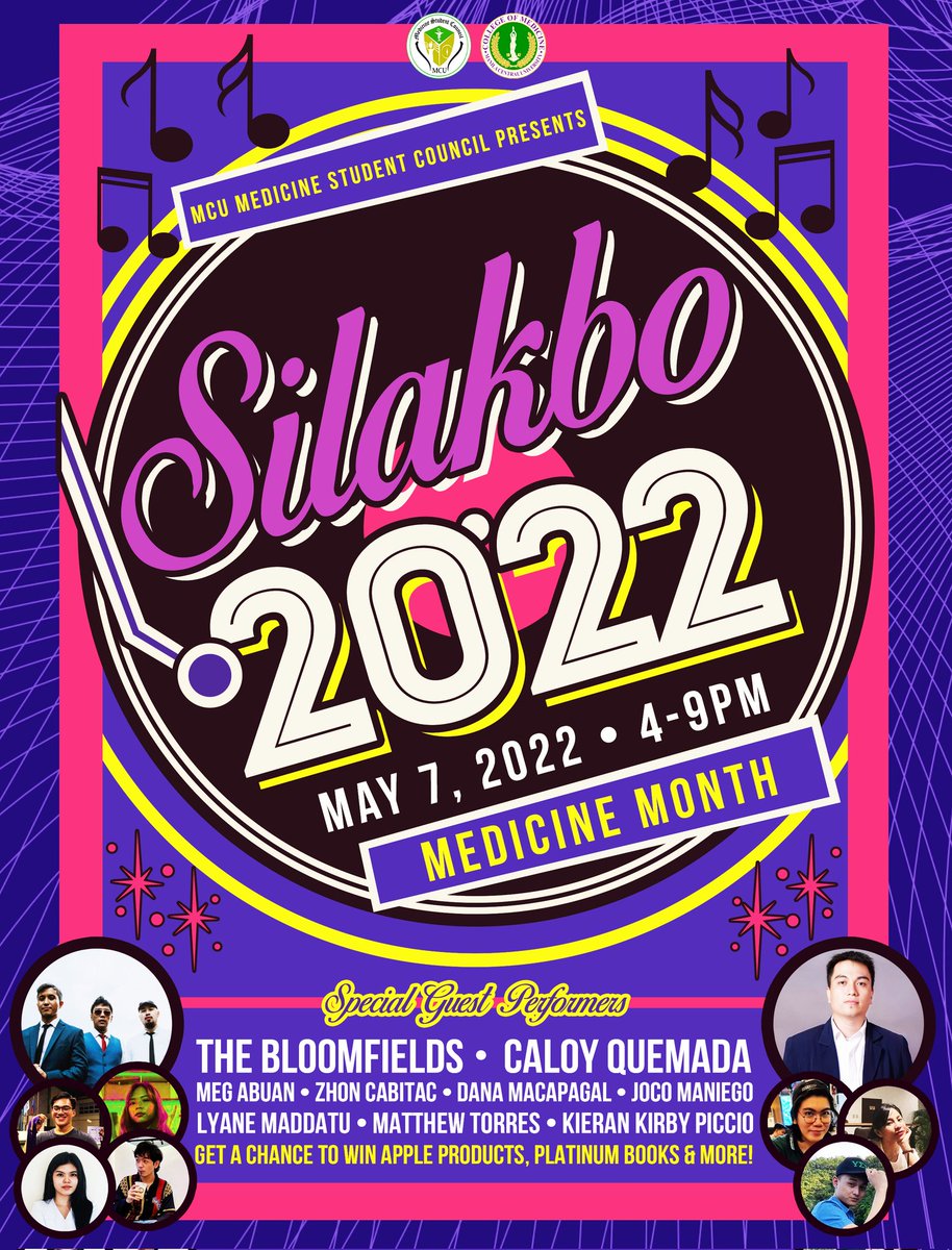 mcumsc's tweet photo. The Medicine Night is back with a bigger, better, and a more exciting event. You asked for this, and your wish is our command! Brace yourselves as your MCU Medicine Student Council proudly brings you SILAKBO: The Medicine Night 2022! ⚡ https://t.co/A7Ol9dbmDe