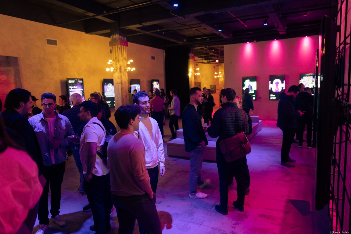 📍Canada

<a href="/0x_society/">0x Society™ | NFT Art Gallery</a> until May 28

A carbon-negative NFT gallery 1st in Canada. Impact per year: 6-8 exhibits, 90 TOP creators, 260 days open, 1M visitors, highlights 89 <a href="/ew_corpse/">EXQUISITE WORKERS - AI Surrealism</a> artists with a selection of NFTs created in 12 months.

0xsociety.com <a href="/karelchladek/">Karel Chladek</a>

3/3