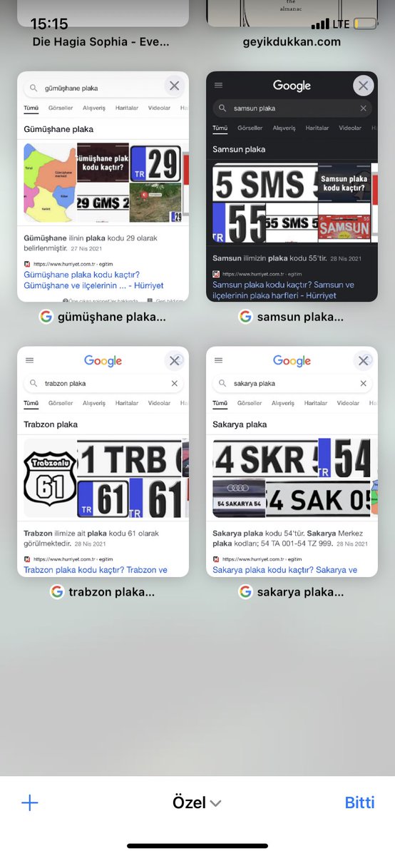 gece belli ki taksiciyle plaka yarışması yapılmış