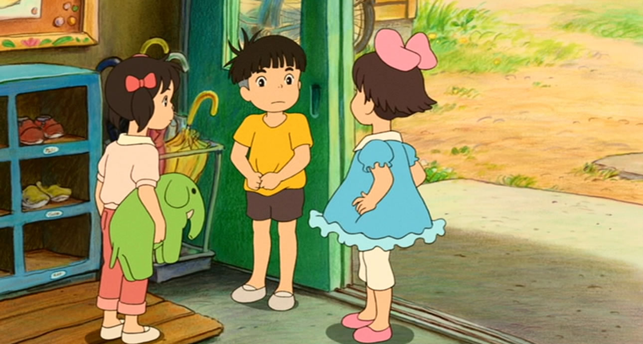 ジブリのせかい 非公式ファンサイト 宗介あそぼう と話しかけてきたのはカレンちゃん 本作で主題歌を歌った大橋のぞみちゃんが声を担当しています 崖の上のポニョ ポニョ T Co 1dqqsjtvhz Twitter