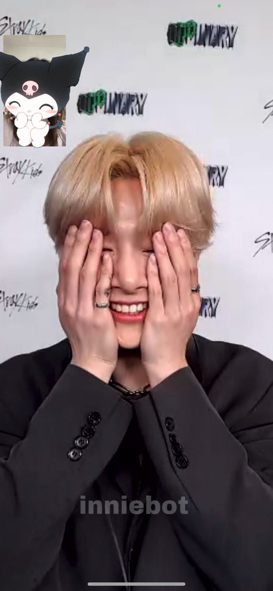 inniebot's tweet image. 220506 stray kids shopee vid call 

MISSED HIM SO MUCH :( 

#StrayKids #스트레이키즈 #아이엔