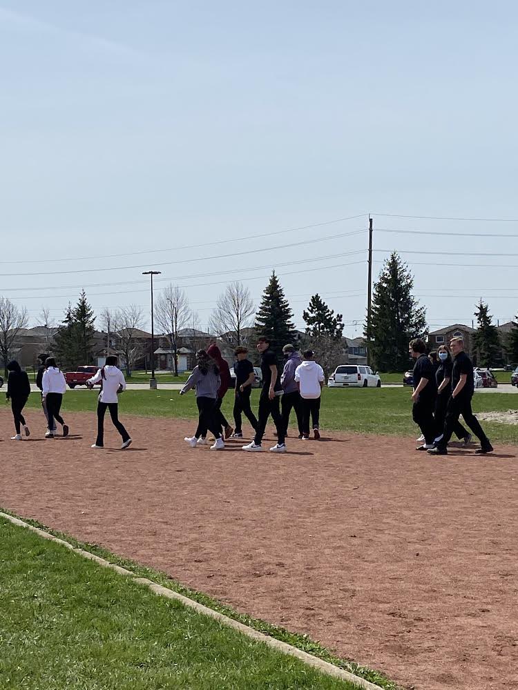 BBBargoon's tweet photo. Peace Walk 2022 @SMCDSB_PET @SMCDSB #WFPSMC22 https://t.co/cn1IUsTgog