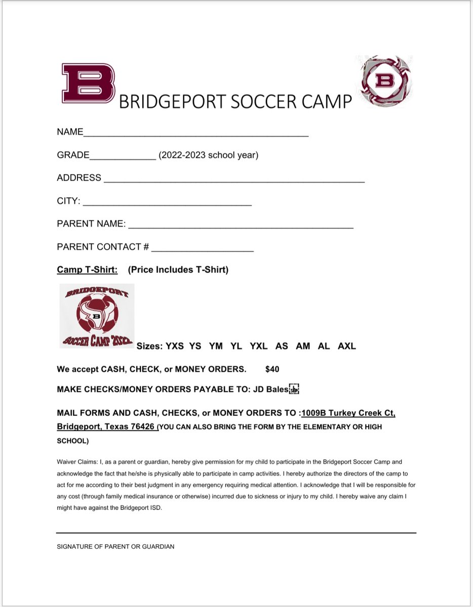 ⚽️🚨Bridgeport Soccer Camp🚨⚽️

#VamosToros 
#SomosUno