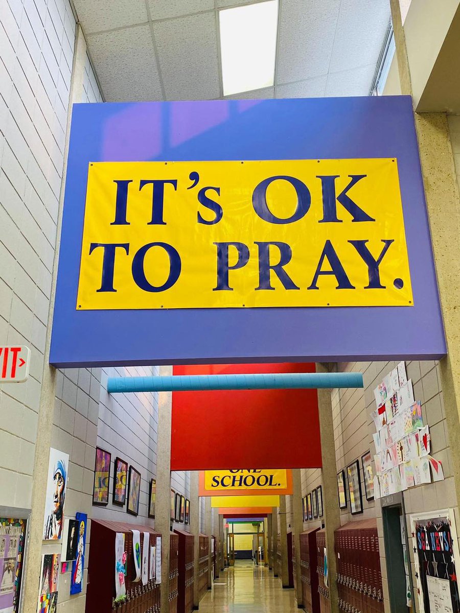 VburgCatholic's tweet photo. Yesterday, we observed #NationalDayofPrayer. This day of observance, designated by the United States Congress, asks people “to turn to God in prayer and meditation.”
At #VicksburgCatholicSchool, we start and end everyday in ✝️P R A Y E R✝️ #FlashesFamily #ItsOKtoPray #pray https://t.co/2bwFl2D3z7