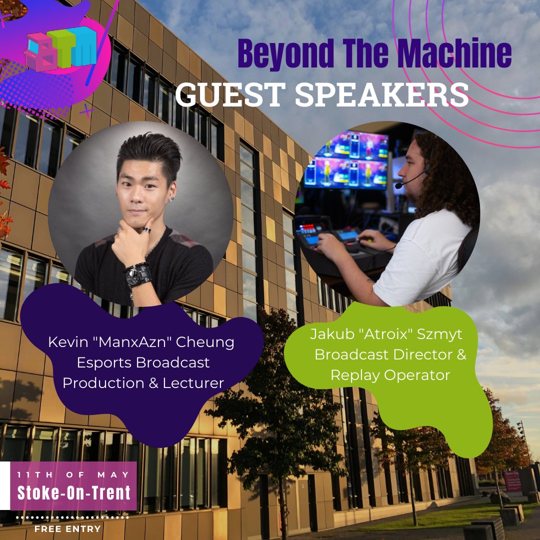 We are only few days away from the #BTMExpo !!!!
Honored to present our first speakers of the day <a href="/Manx_Azn/">Kevin 'ManxAzn' Cheung</a> and <a href="/atroooix/">Jakub</a>! With their vast experience in broadcast production, they'll be doing a panel on what they do best.