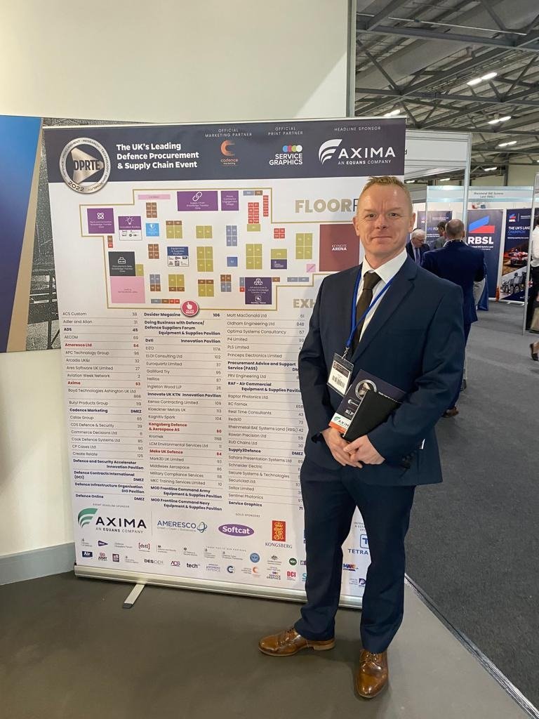 DoctrinUK's tweet photo. Yesterday, team Doctrin went to the UK Defence Expo in Farnborough 💪

We discussed how our platform can help the Ministry of Defence take care for our forces &amp; their families using #digital tools as well as #remotetriage 🩺 https://t.co/ru351XmGZE
