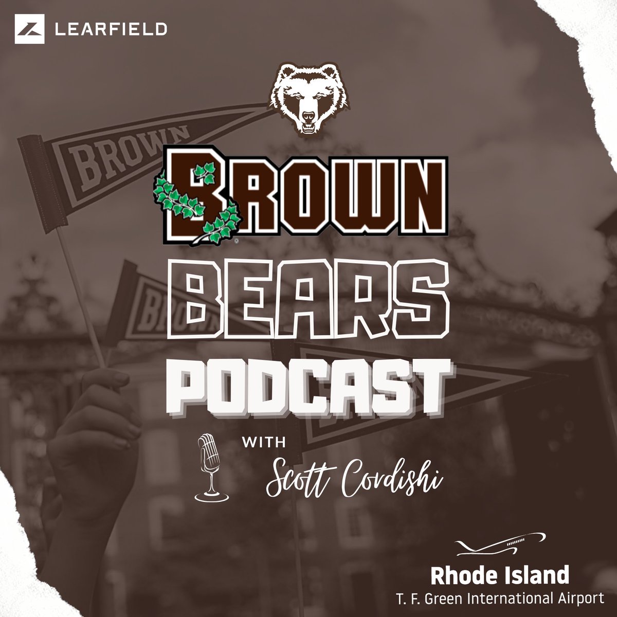 BrownU_Bears's tweet photo. With @BrownLacrosse 🥍 prepping for the @IvyLeague 🌿 Tourney, we talk with former All-American goalie Phil Goss '21 on this week's Brown Bears 🐻 Podcast.  Listen 🔊 here: https://t.co/vVGp2Izgog or wherever you get your podcasts. https://t.co/IY09ty1mwl