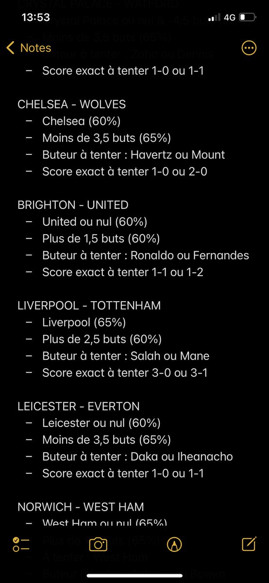 NtkPronos's tweet photo. 🏴󠁧󠁢󠁥󠁮󠁧󠁿 MES AVIS PREMIÈRE LEAGUE !

💭 La course pour la première place est toujours d’actualité, qui va faire un faux pas, sinon la carte est assez mitigée, des bonnes choses et d’autres à éviter. 

❤️ UN PTIT LIKE POUR LE TRAVAIL ?! https://t.co/sRTPDGo4Hn