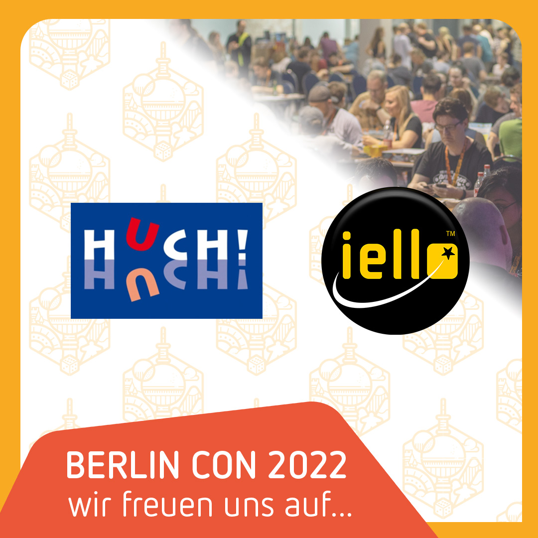 Wir freuen uns auf...
&gt;&gt;Huch!&lt;&lt; &amp; &gt;&gt;Iello&lt;&lt;
<a href="/IELLO_France/">IELLO</a>  

Berlin Con 2022
15.-17. 07. 2022 STATION Berlin

... mehr Verlage folgen ;)