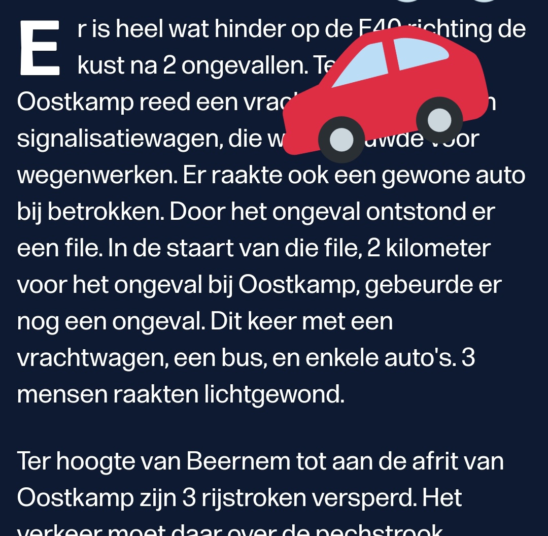 CreatieveK's tweet photo. Een #gewone auto? Misschien bedoelt @vrtnws wel een #personenwagen. Anders had ik graag ergens een verduidelijking gezien over de gewone, de buitengewone en de ongewone wagens ;-) https://t.co/l6MrXQsOFD