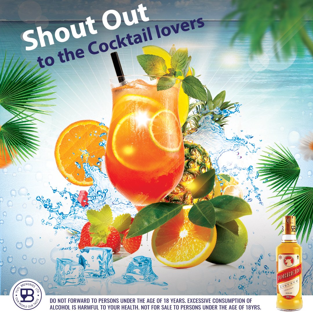 YBLUganda's tweet photo. Shout out to the cocktail lovers! Check out our specialty cocktails @khotels made exclusively with torrero for that unique feeling
#TorreroCocktails #CocktailLovers #Khotels https://t.co/qa9KxZ1AkH