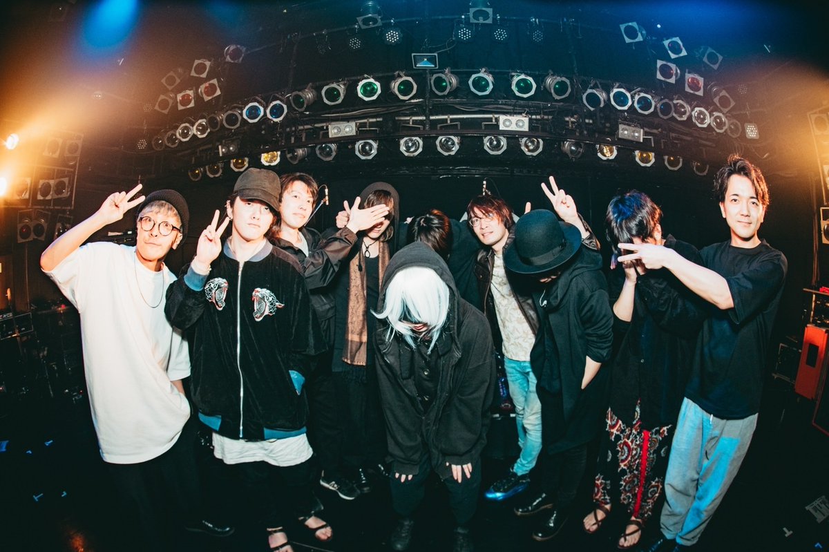 CURE SYSTEM_TOUR 2022 2022年5月6日(金) 場所：福岡 DRUM Be-1 w