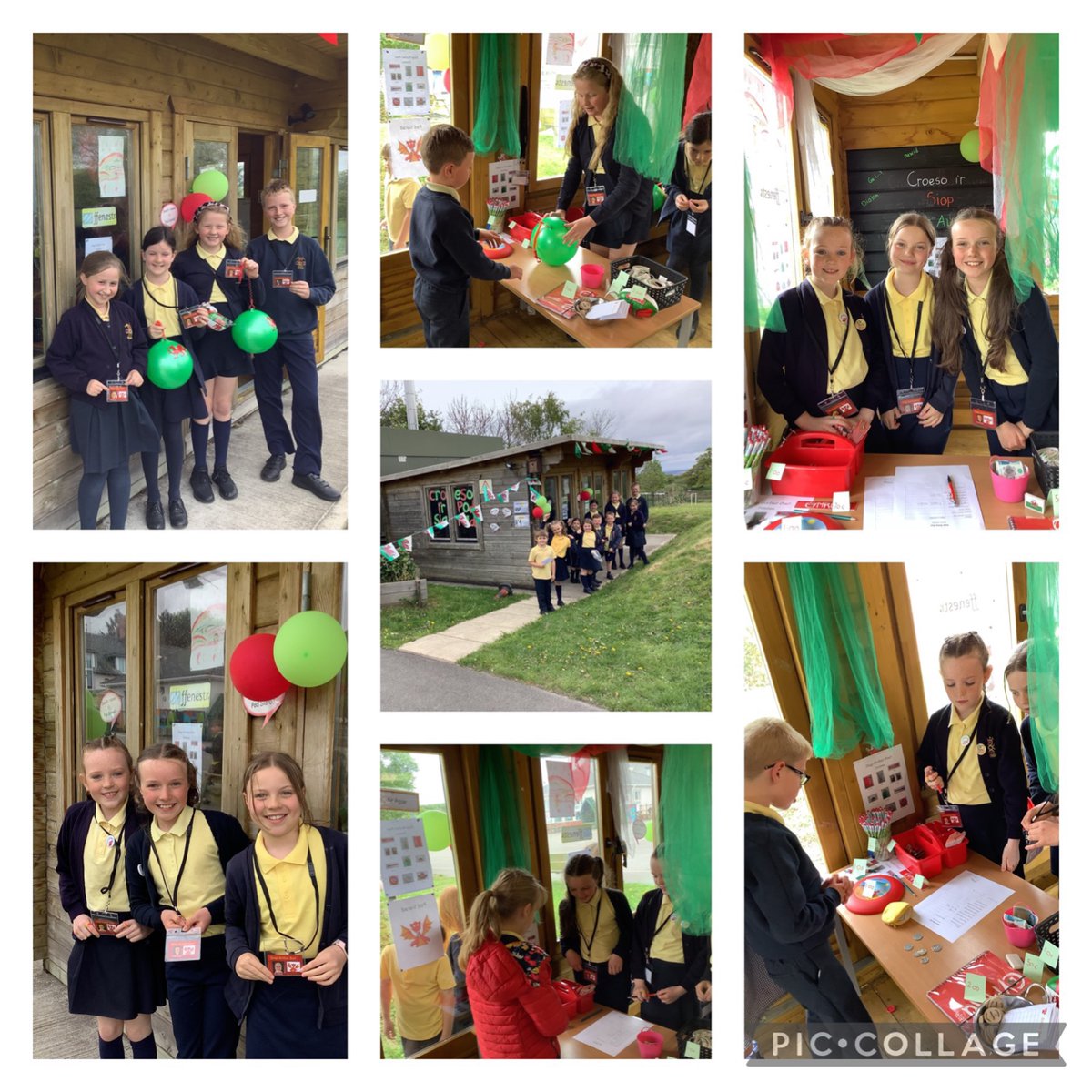 YsgolyLlan's tweet photo. The Criw Cymraeg have been very busy during amser cinio today. The grand opening of our new project! Siop Antur Aur. Encouraging the use of Cymraeg outside the classroom#real life#enterprise#proud
Da iawn pawb! https://t.co/NCaUsfcFC9