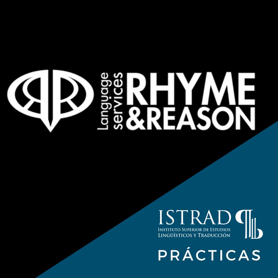 _Istrad's tweet photo. ¡Qué bien colaborar con Rhyme&amp;Reason!🤩 A través de su programa de prácticas, @inter_ngo, nuestros alumnos no solo adquieren experiencia profesional, sino que también tienen la oportunidad de aportar su granito de arena al mundo traduciendo contenidos para diversas ONG. 👨‍🎓👩‍🎓 https://t.co/UdhxtghOWs