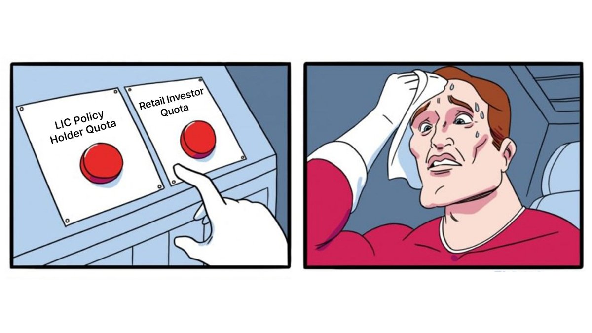 hdfcsec's tweet photo. The bidding has begun, its your choice to make.
#HDFCsecurities #LICIPOLagayaKya #Meme #LICIPO #IPOBidding #LICOfIndia #Funny #ButtonMeme #FunnyMeme #Memes #FinanceMeme #FinanceWorld #StockMarketMeme #ShareBazaar #IndianMemes #Weekend https://t.co/v9h2ZKeI17