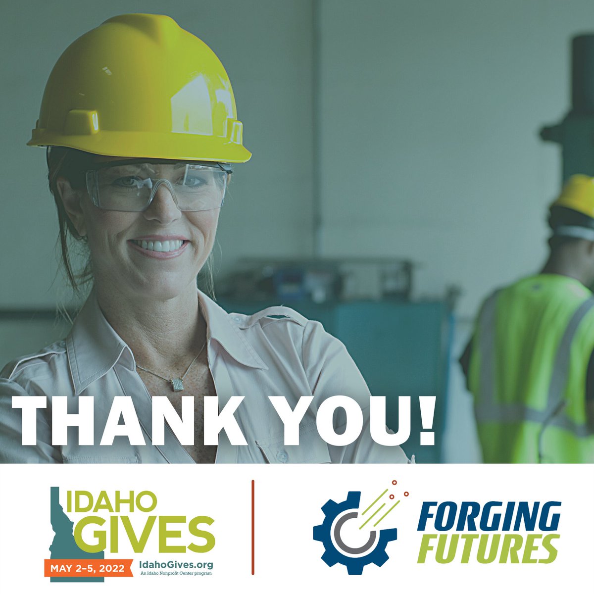 forgingidaho's tweet photo. Thank you to everyone who donated to Forging Futures this year at Idaho Gives. Follow along with Forging Futures, at https://t.co/FJfZdyXcFk, as we educate Idahoans about the exciting career opportunities in the manufacturing sector. https://t.co/5DyKNC4M6k
