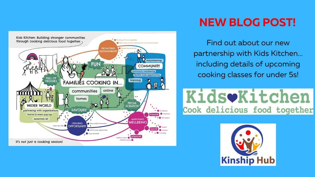 We’re so happy to announce our newest partnership! It's a special collaboration with @kidskitchencollective on a project very close to our hearts- online cooking classes for Kinship Families with children under 5! Read our blog post for more details!
kinshipcarershub.org/post/announcin…