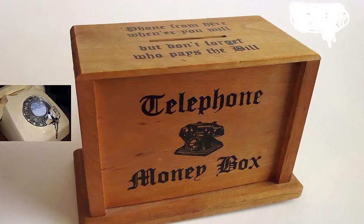 amazing70s's tweet photo. RT seventiesuk: Did you have a telephone money box? https://t.co/3pUSEodbz8 follow seventiesuk #70s #Seventies