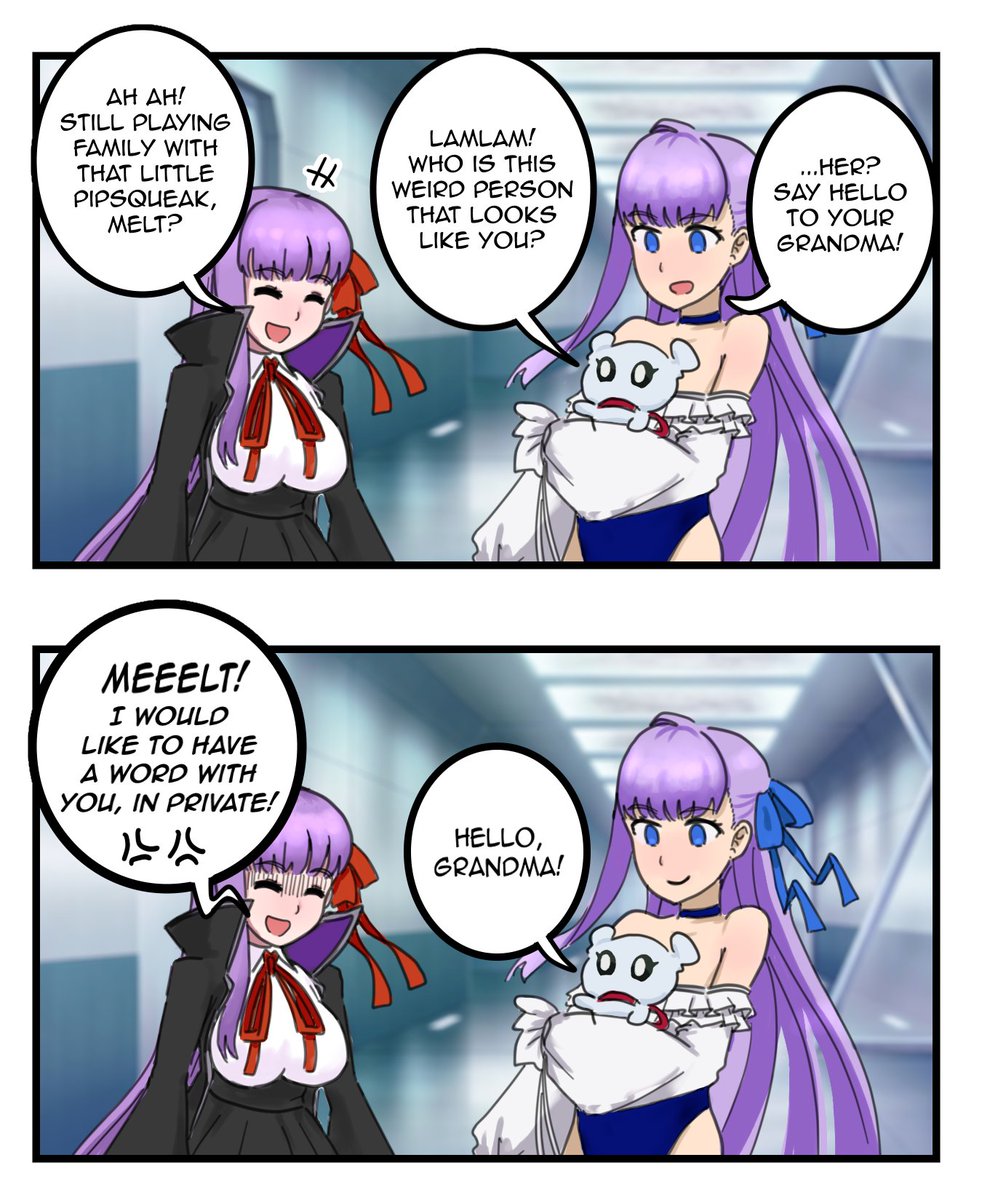 BB stand for BaBa!(read LEFT to RIGHT) 👩‍🦳 #FGO 