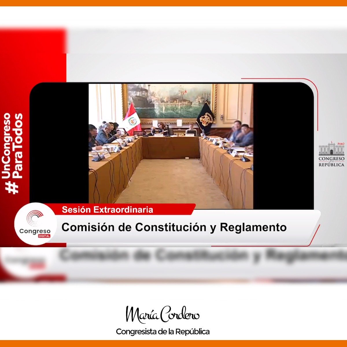 MariaCorderoJon's tweet photo. Defendemos la Constitución del 93 🇵🇪

La Carta Magna actual permitió el emprendimiento de cientos de miles de peruanos en todos los sectores productivos del país. 

Hoy, archivamos el proyecto de reforma constitucional, elaborado por el Ejecutivo. 📁

#Constitución93
#VivaelPerú https://t.co/7vRdQudJVs
