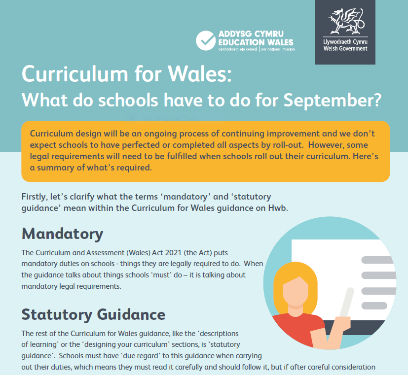 Welsh Government Education tweet media