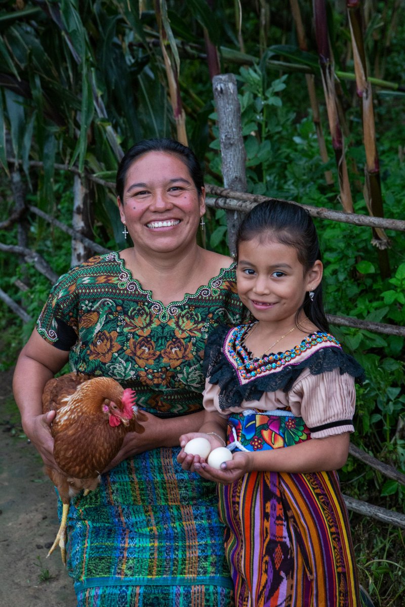 Heifer's tweet photo. When women have control over their income, they reinvest in their families.

🌽Everyone eats nutritious food.
📚Kids go to school.
💊Families get better health care.

And women work together, they can transform entire communities! https://t.co/jPPnnXJECg