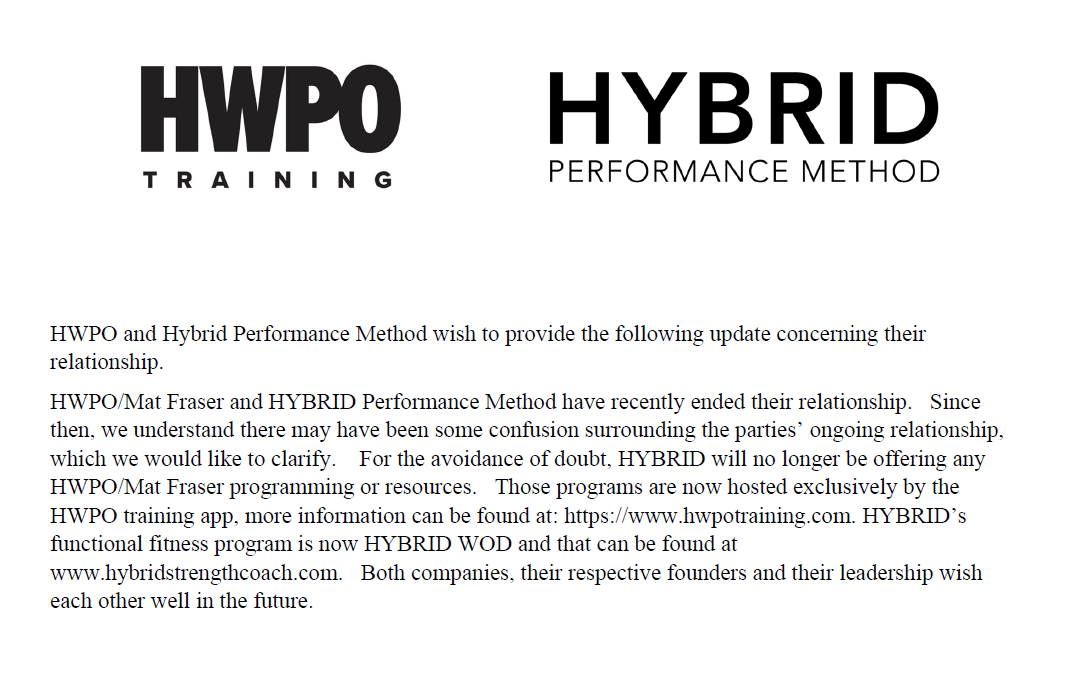 hybridperformancemethod (@hybridtraining) on Twitter photo 