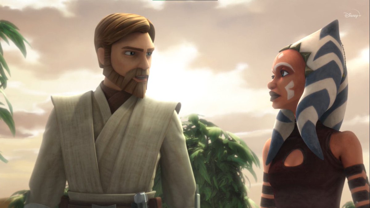 thinkerahsoka's tweet photo. ahsoka and obi-wan in mortis arc <3 https://t.co/OaUgzZXLBp