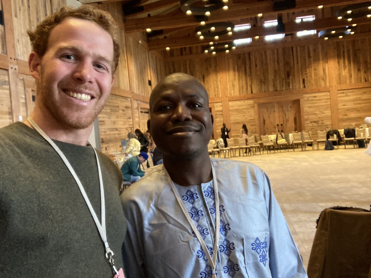 Amazing to meet <a href="/GERMANEO/">FOLARIN JAMIU</a> at <a href="/soljourno/">Solutions Journalism Network</a> #SJSummit2022 discussing strategies to enable, scale &amp; sustain impact of solutions journalism. Feeling the network’s strength hearing about colleagues @FrancineHuff <a href="/RGAMeyer/">Ruona J. Meyer</a>’s influence, offering valuable resources and support.