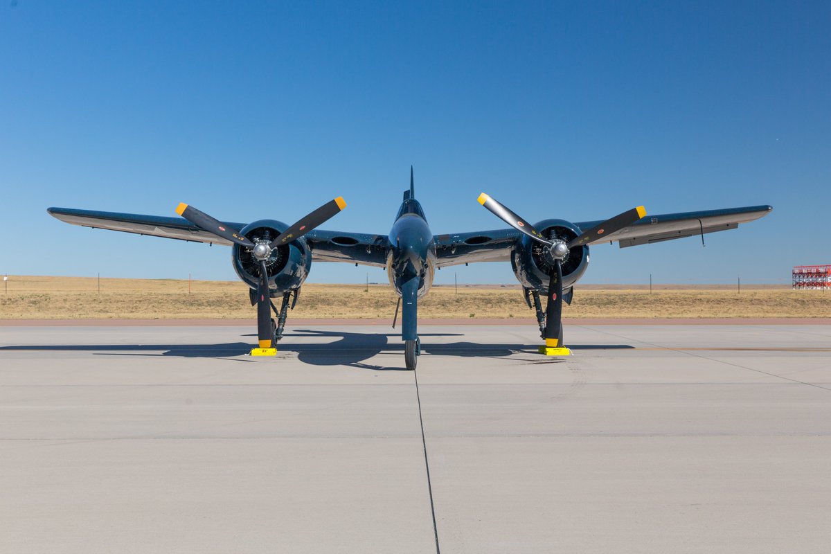 WWIIAviation's tweet photo. F7F is just waiting for you to come to the museum -- now that we're open 7 days a week!
#WWII #AvGeek 
Photo credit: Joel Cooke https://t.co/jcormLujyI