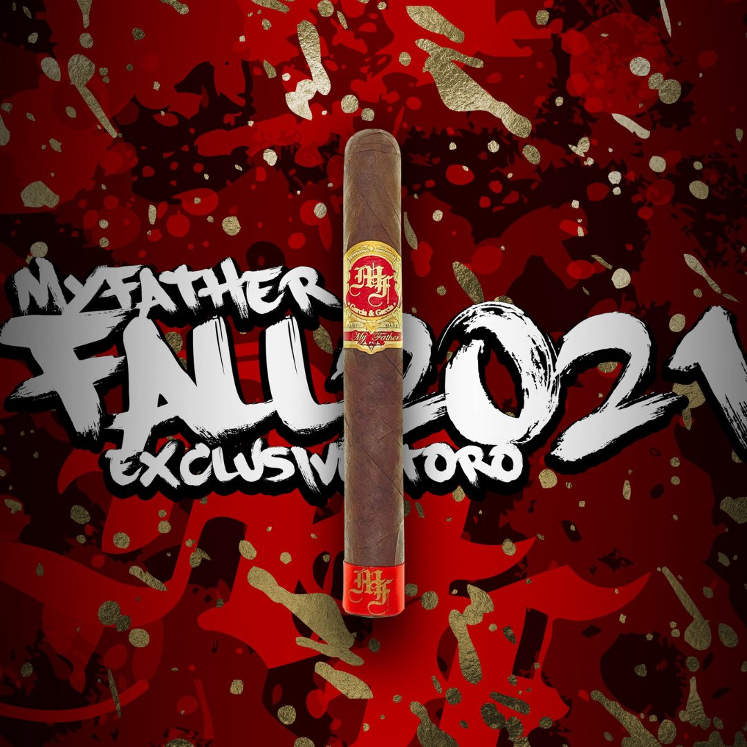 cigarsdirect's tweet photo. This My Father Fall 2021 Exclusive Toro cigar is made in Undisclosed Country. 
💨 Wrapper, Binder, and Filler are Manufacturer's Secret.
#myfather #myfatherfall #torocigar #cigars #cigarsmoker https://t.co/DQvbKwTBAz