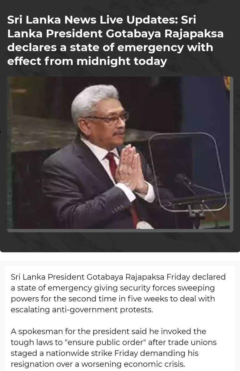 Vishal09404's tweet photo. #SriLankaEconomicCrisis  All the srilanka citizen  take care it self and very soon your country bounce back in  this crisis . I hope other country provide help for srilanka government https://t.co/moTljvHr8t