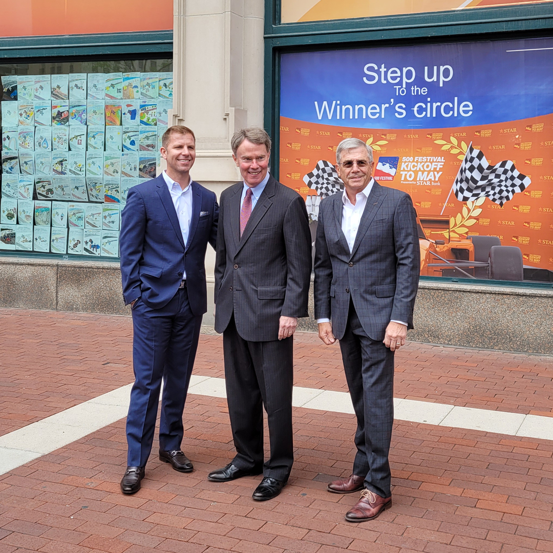 STARFinancial's tweet photo. Each year gets better and better! Thrilled to partner with the @500Festival in sponsorship of the 2022 Kickoff to May event on Monument Circle. Thank you to our distinguished guests and everyone who contributed to a wonderful day! #MayKickoff https://t.co/wjudd7ROqe