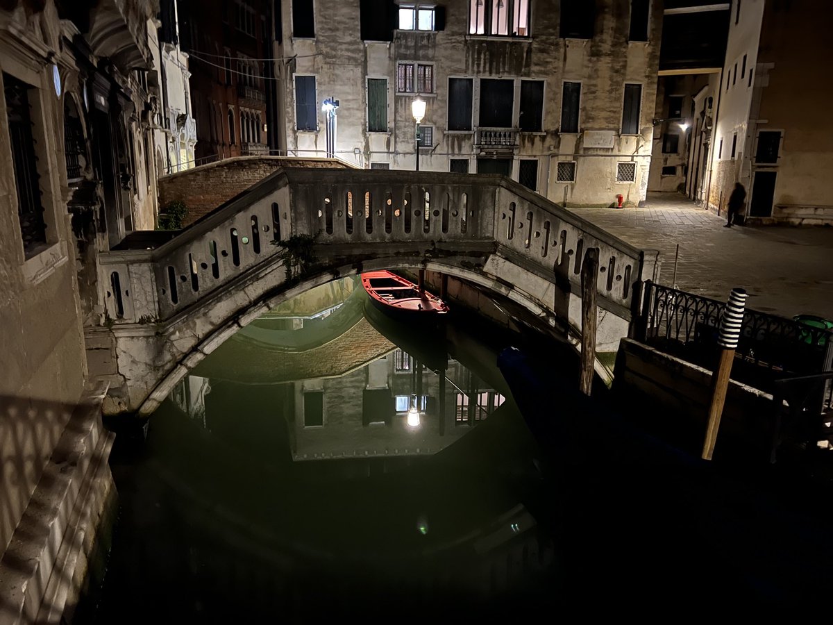 JessieBurstein's tweet photo. Trapped in Venice! My sis still positive for Covid and can’t get back to the States. Can’t leave her. My exhibit, again, is at the Palazzo Mora, 3rd floor, Space C. https://t.co/DsqwU2KdXT