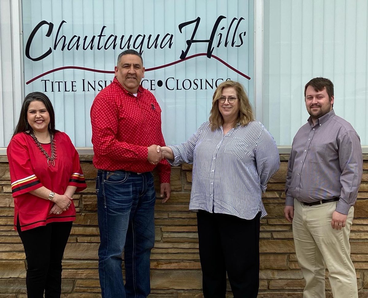 It is a historical day at the Delaware Tribe of Indians. We are now the proud owners of the Delaware Tribe Ranch. 
4200 acres of ranch land situated in Sedan Kansas is now under our ownership and care. The future is bright for our Nation!