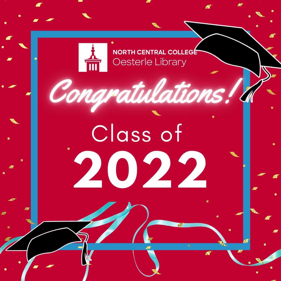 oesterlelib's tweet photo. From Oesterle Library to the class of 2022: congratulations!! Your college experience was likely filled with many challenges. Time to celebrate your resilience and hard work! Enjoy this time and good luck with whatever may come next! #graduation #classof2022 #NCCStrong https://t.co/7cxjSpaVZD
