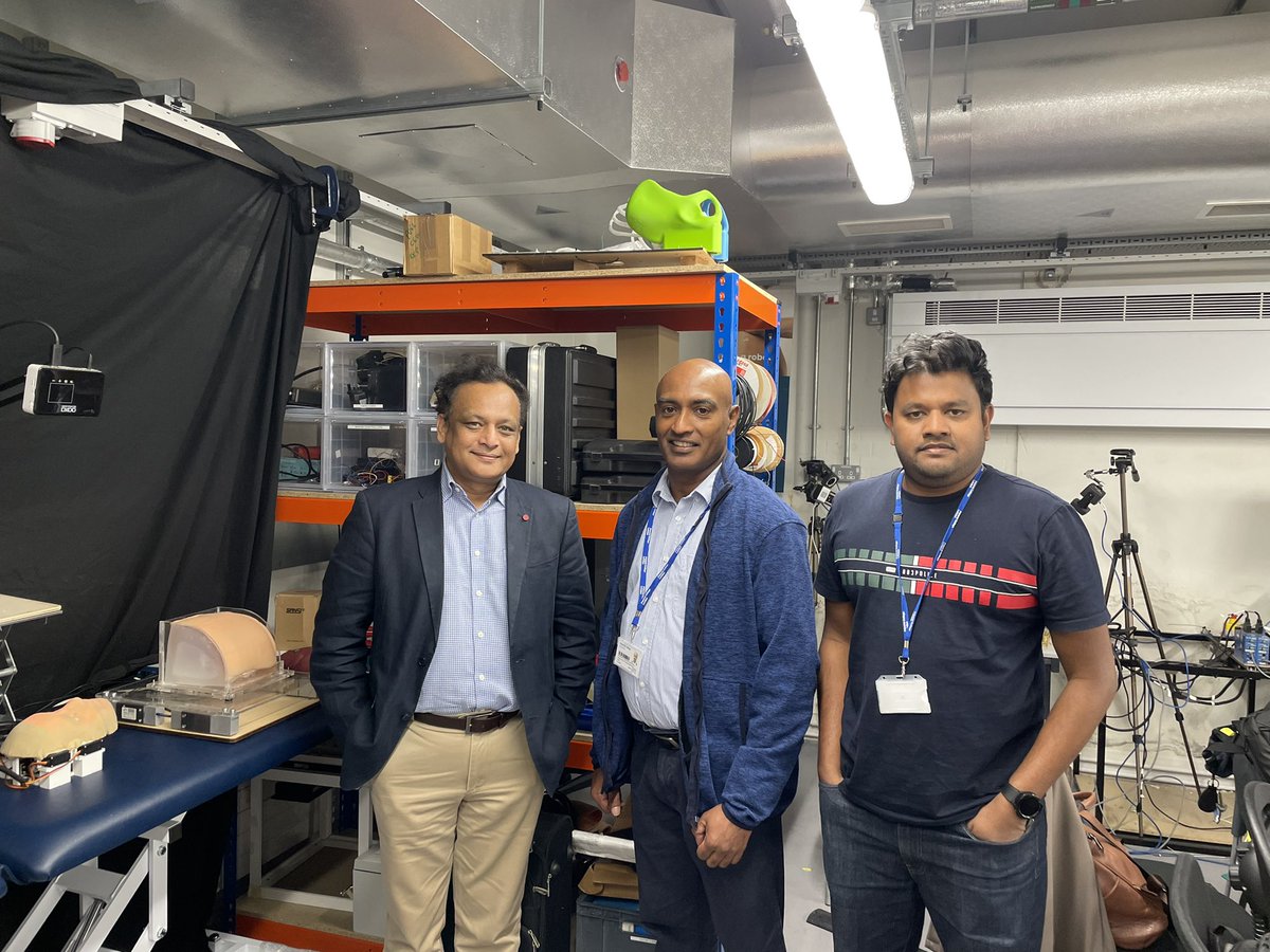 rajesh sivaprakasam (@sivaprakas4m_r) on Twitter photo Thank you for the invite <a href="/thrishlab/">Thrishantha Nanayakkara</a> Nanayakkara to visit your lab #morphlab <a href="/ImperialDyson/">Dyson School of Design Engineering</a> to discuss #robopatient and itโs #role in #enhancing #patientcare #acceleratingmedicaltraining.
looking forward to #workingtogether & excited #future #innovationinhealthcare Thank you for the invite <a href="/thrishlab/">Thrishantha Nanayakkara</a> Nanayakkara to visit your lab #morphlab <a href="/ImperialDyson/">Dyson School of Design Engineering</a> to discuss #robopatient and itโs #role in #enhancing #patientcare #acceleratingmedicaltraining.
looking forward to #workingtogether & excited #future #innovationinhealthcare