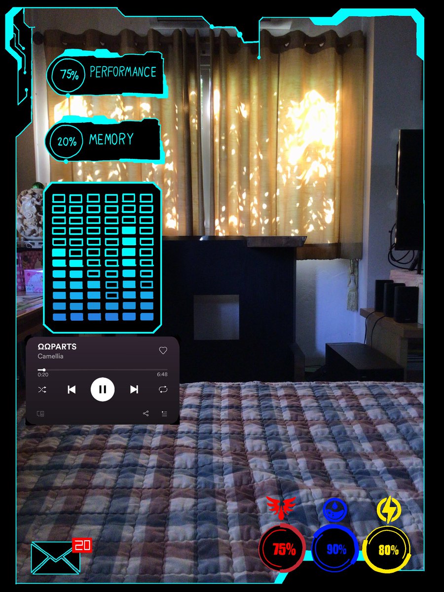 Pendalia2's tweet photo. The weekend is coming soon so Ceres just chilling at home.She start to read mails that she didn't check in her bed."What a nice beat" she thought while listening to the new Camellia album.
@UltiverseDAO @0xElectricsheep @cerespainternft 
#Ultiverse #ElectricSheep #painter https://t.co/3draw5YLPL