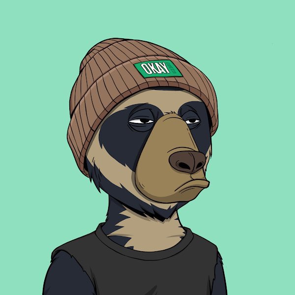 CryptoVonDoom's tweet photo. GM.
Hope you have an Okay Friday.
Also, since you’re here already, show me your @okaybears 👇🏼
#wagbo https://t.co/B6Mc3smMPa