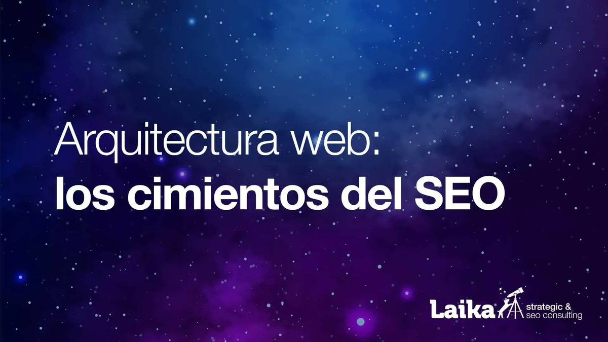 Jellyfishagency's tweet photo. ¿Sabes cómo debe ser la arquitectura de una web para un mejor posicionamiento SEO? Desde @Laikateam_ nos lo explican con este pedazo de artículo.
https://t.co/kmrV0p8kz5
#DejatePicar #CorrienteDigital #Equipo233 https://t.co/A5Dnh1f7sr