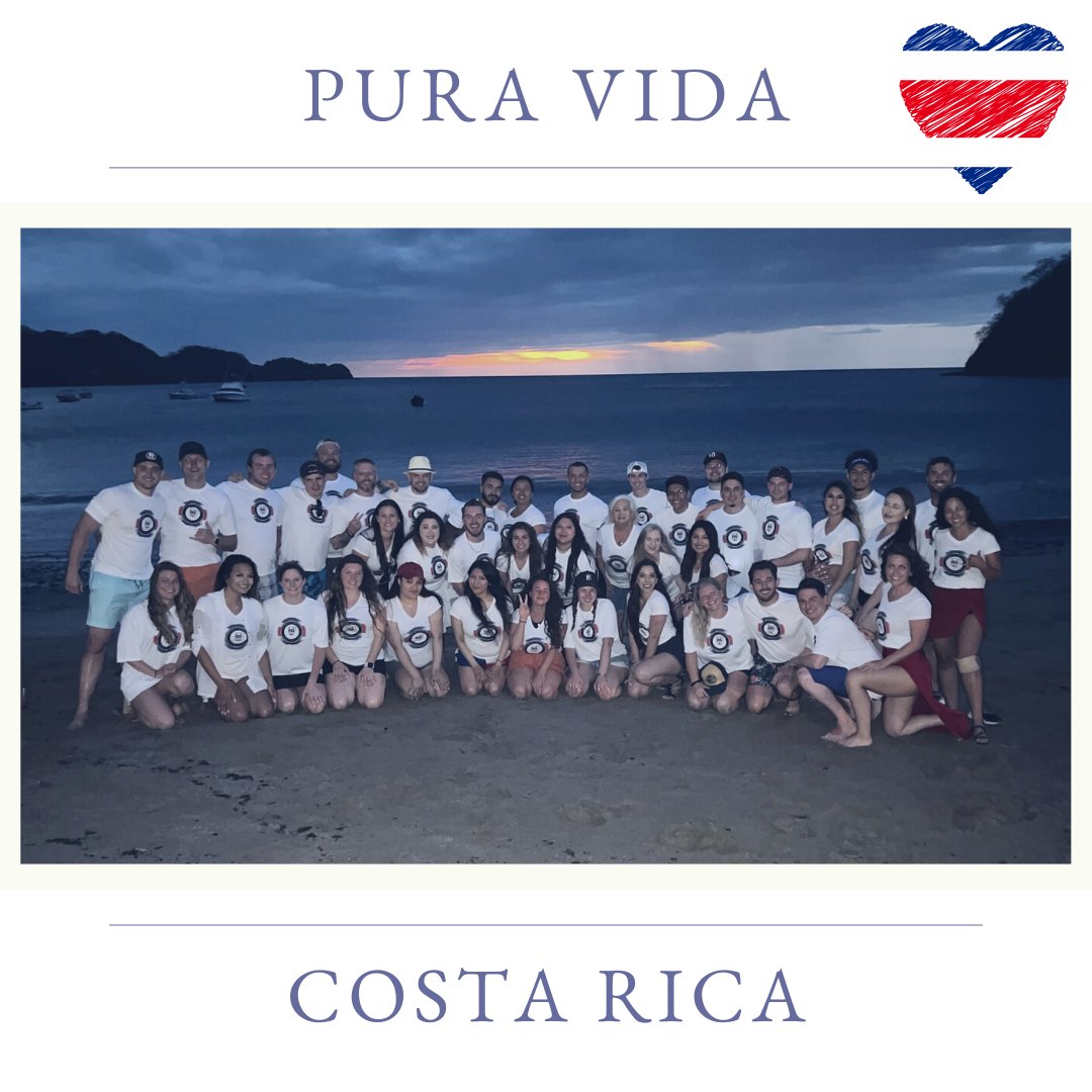 Eclipse_Market's tweet photo. Pura Vida Costa Rica!🇨🇷Last weekend our team got to step away for some much needed R&amp;R! We're so grateful for the opportunities were given and even more so for the people around us. Where to next? 

#costarica #r&amp;r #timeoff #relax #puravida #fun #travel #companytrip https://t.co/tfRbDuP6Mr