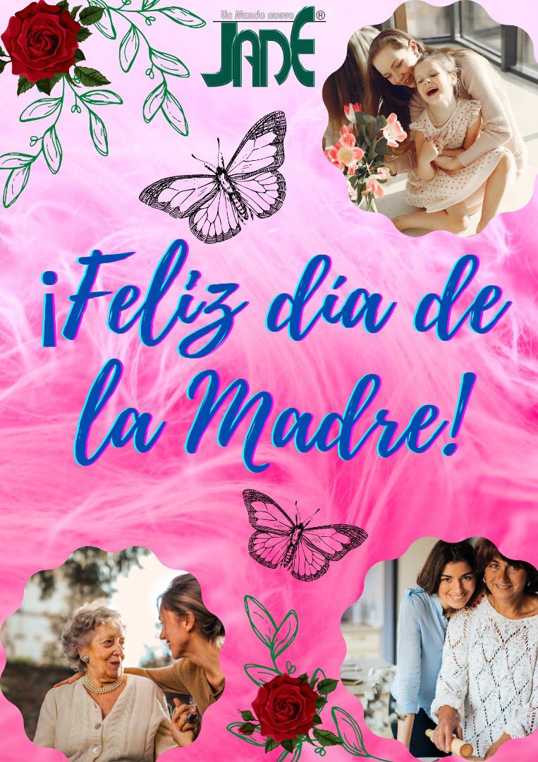jadeenlinea's tweet photo. Feliz día de la Madre🌹🎉 

#felizdiadelasmadres #díaespecial #amor #felicidad #jadevenezuela #jadeenlinea https://t.co/j1Zc8Rax0u