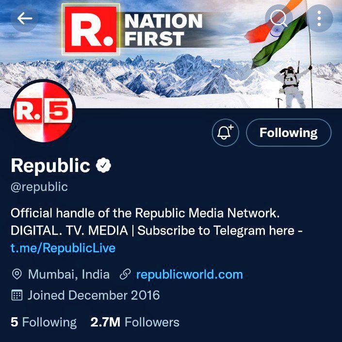 SaiRamSays's tweet photo. What a profile picture! #RepublicIs5 https://t.co/wUSoEOhRJS