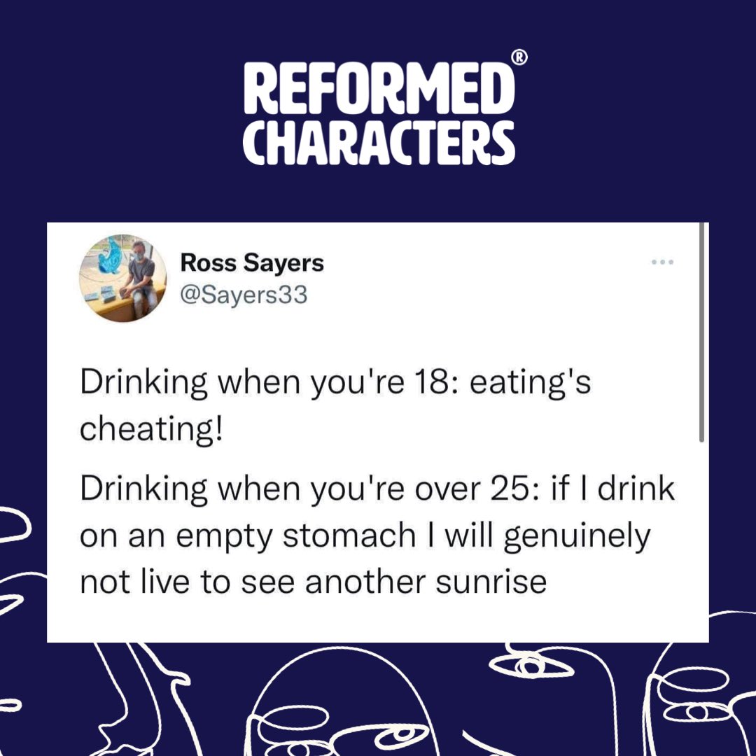 drinkreformed's tweet photo. it do be that way sometimes… 🫠

🌀

#reformedcharacters #nonalcoholic #alcoholfree https://t.co/XzqnxtbNm4