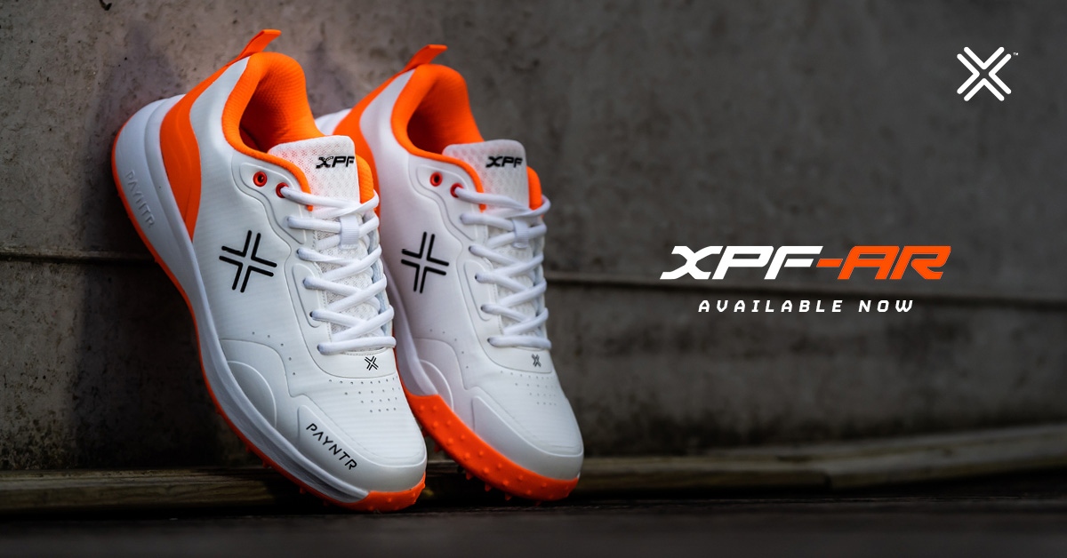 PayntrCricket's tweet photo. Get the ultimate all-round performance with the all-new XPF-AR All-Rounder Spike!

Available now in stores and online at https://t.co/1fXvG6gCHw!

#payntr #payntrcricket #cricket #performancemultiplied⁠
#lovecricket #cricketer #cricketclub #xpf #cricketgear #cricketlife #xpfar https://t.co/EBtwmoDxiE