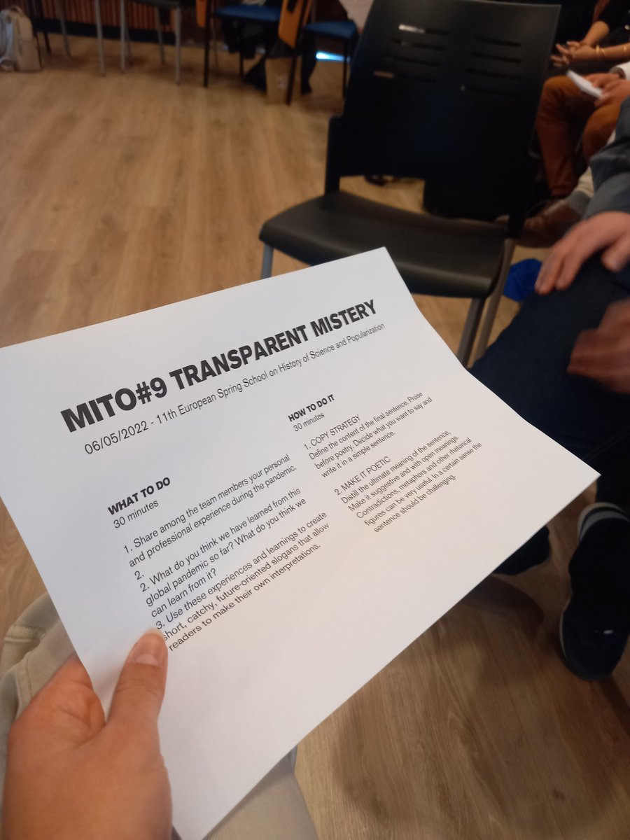 schct's tweet image. #SpringSchool2022 Artistic Workshop #MITOcollective