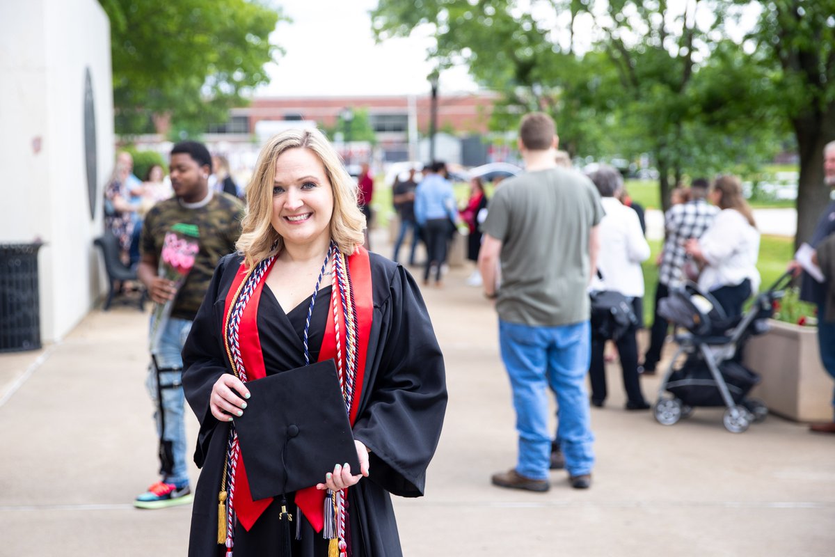 In just under an hour, Jennifer Stevens will walk across the commencement stage as a first generation college graduate. She starts her new job as an engineer with Nashville's CDM Smith next week, and credits part of her success to her helpful and knowledgeable professors.