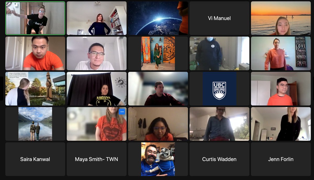 IndigenousPACC's tweet photo. Despite being a virtual conference, we still find ways to incorporate movement! Thank you to @BoksKids for providing fun activities between presentations. #NIPAW2022 #IPACC https://t.co/eGrnzdzMaE