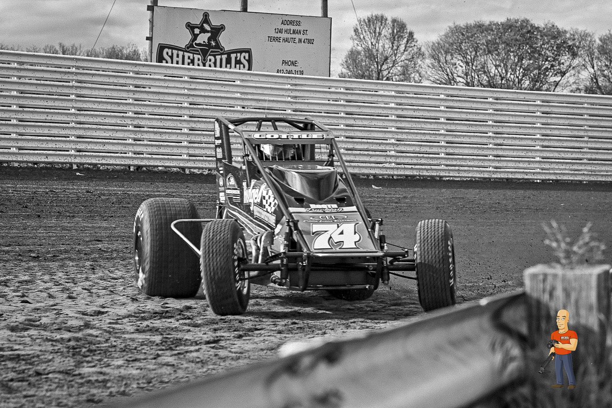835films's tweet photo. Few @shanecottle2e in the Hodges Motorsports 74 at the @TerreHauteTrack. https://t.co/65mQ16SZKn